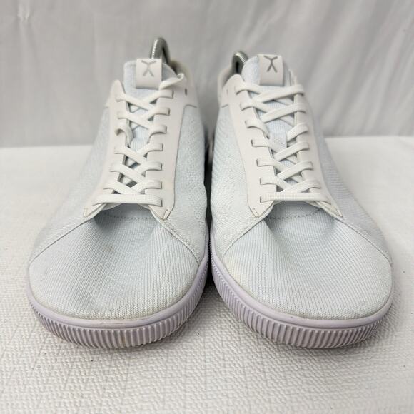 Flux Adapt Trainer Shoes Mens 12.5 White Knit Sneakers - Picture 2 of 11